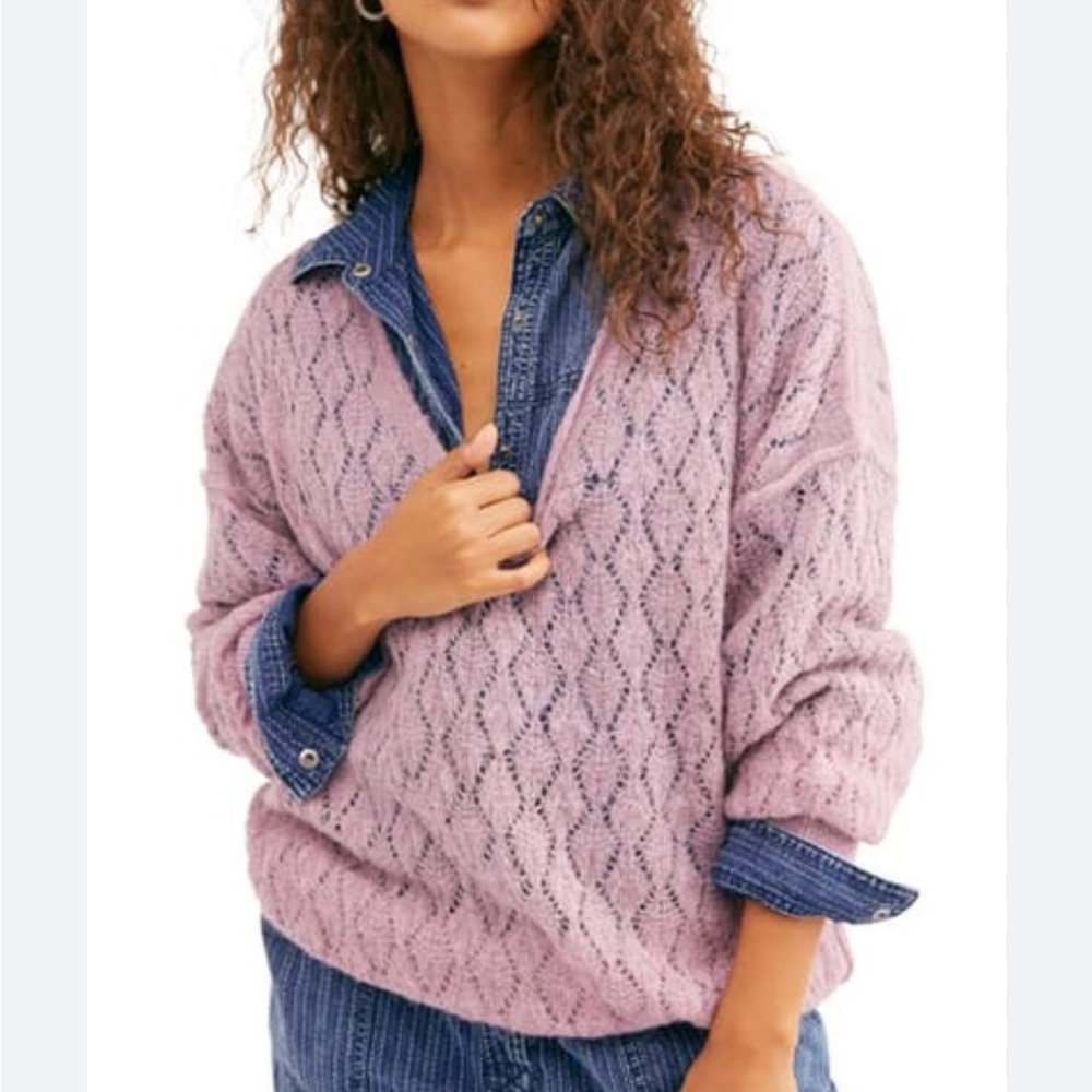 Free People Say Hello Sweater OB1059903
